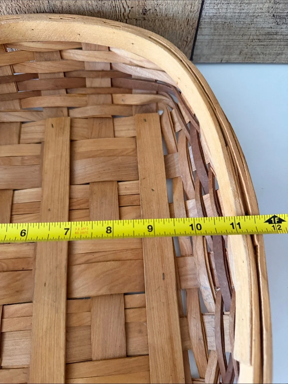Woven Decorative Basket - Natural Brown